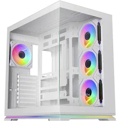 Krux PC ohišje KRUX Atron White (KRXD018) Midi Tower, Gaming