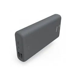 HAMA, Eksterna baterija, Supreme 24HD, Power Pack, 24000mAh, Tip C, USB-C, 2x USB-A, Antracit
