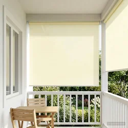 Roleta zaštita od UV zračenja Krem 200 x 140 cm Poliester