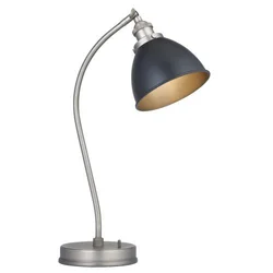 Endon 98752 - Stona lampa FRANKLIN 1xE14/7W/230V mat hrom/antracit