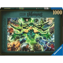 Ravensburger puzzle (slagalice) - 1000pcs Villainous Marvel Hela RA16903