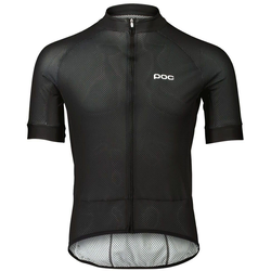 POC Essential Road Logo Jersey Jersey Uranium Black/Hydrogen White M