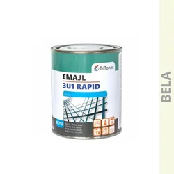 TRITONEX 3u1 RAPID emajl za metal 0.75 l bela