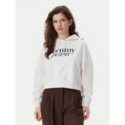 Tommy Jeans Jopa Script DW0DW20306 Bež Relaxed Fit