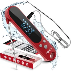 LEMEGO digitalni termometer za meso IPX4 vodoodporen, 2 sondi