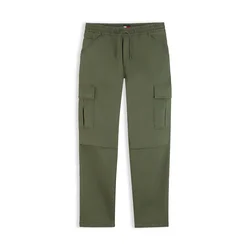 Tommy Jeans Kargo hlače SONNY zelena