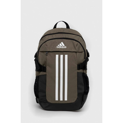 Ruksak adidas boja: zelena, veliki, s tiskom