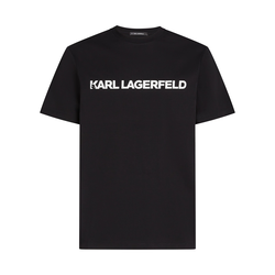 Karl Lagerfeld Majica črna/bela