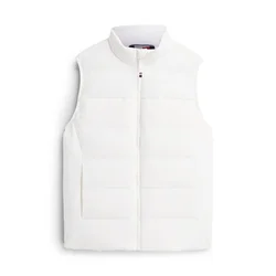 TOMMY HILFIGER Brezrokavnik bela