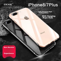 Escase Maska za mobilni telefon iPhone 7 Plus / iPhone 8 Plus, Providna