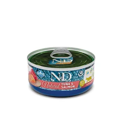 N&D konzerve za mačke Natural - Tuna&Salmon 70g