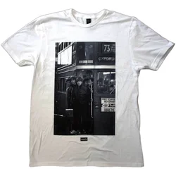 Oasis London Bus Photo White L Majica