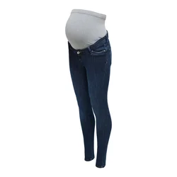 Only Maternity Kavbojke OLMPower moder denim/pegasto siva