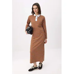 Trendyol Modest Ženska haljina Tctss26Eb00022, Šarena