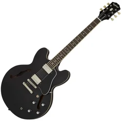 Epiphone ES-335 Ebony Jazz kitara (polakustična)