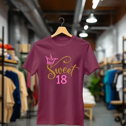 Camiseta Majica sa štampanim printom Cam 265, Ženska, Bordo