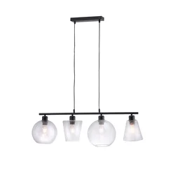 Leuchten Direkt 15400-18 - Viseći luster na kablu SOPHIE, 4xE27/40W/230V