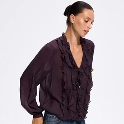 Reserved - Bluza s volanima