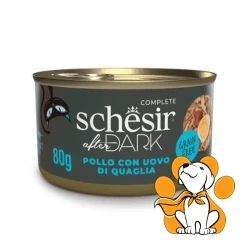 Schesir After Dark Chicken With Quail Egg 80g, Piletina i Prepeličije Jaje