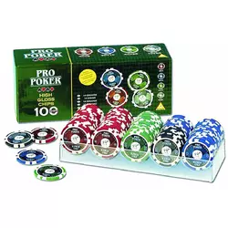 Piatnik Pro Poker Set - 100 ?etona 07-790591