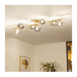 Brilagi - LED prislonjeni luster MILLA 7xG9/3W/230V zlatna/dimljena