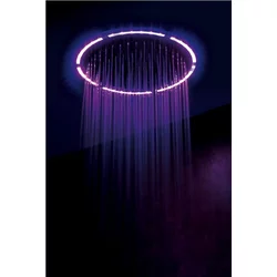 PRŠNA GLAVA Z LED LUČMI OKROGLA