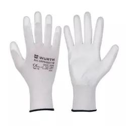 RUKAVICAWURTHWHITE PU 10