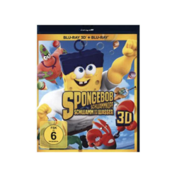 SpongeBob Schwammkopf - Schwamm aus dem Wasser 3D, 2 Blu-rays