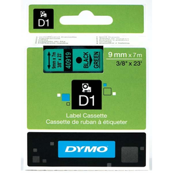 Dymo traka za ispis naljepnica D1, širina 9mm/7m, zelena 40919