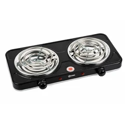 Evonek Rešo DUO COOK, 1000+1000W, 2 ringle, Crni