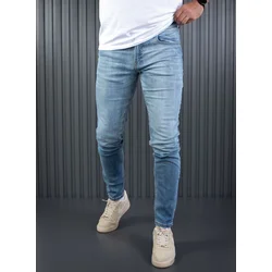Denistar Muške farmerke 100-2846, Regular, Svetloplave