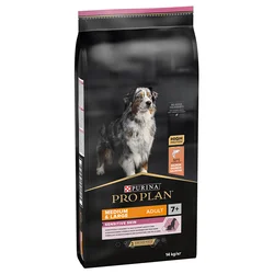 PURINA PRO PLAN Suva hrana za pse srednjih i velikih rasa 7+ osetljive kože sa lososom 14kg