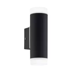 Eglo Riga-led spoljna zidna lampa/2, led, gu10, 2x5w, čelik/crna Riga-led