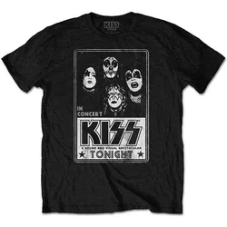 Kiss Majica Tonight Unisex Black XL