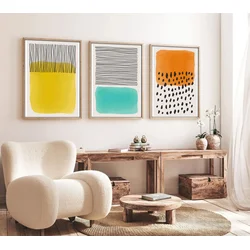 Wallity Uramljena slika Huhu136, 35x50 cm , 3 dela