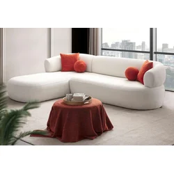 Atelier del Sofa Ugaona garnitura na razvlačenje Roma Left, 270 cm, Bela