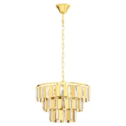 Eglo 99098 - Luster na lancu ERSEKA 5xE14/40W/230V