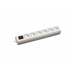 COMMEL Produžni Kabl 6 Utičnica 16A 250V 3500W Sklopka 1/4m H05VV-F 3G1 C0838
