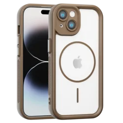 Bumper MagSafe maska za iPhone 14 Plus - braon
