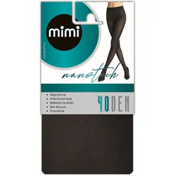 Pompea Mimi Ženske čarape Nanotech 40 DEN negro, S