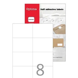 Optima etikete a4 105x74 / 8kom ( 32103 )
