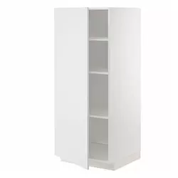 METOD Visoki element s policama, bela/Stensund bela, 60x60x140 cm