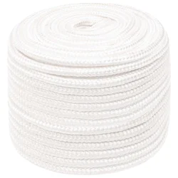 vidaXL Večnamenska uporabna vrv 14 mm 25 m Bela PP