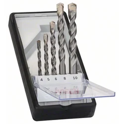 BOSCH Set burgija za beton Robust Line CYL-3 Bosch 2607010524, 4; 5; 6; 8; 10 mm 5/1