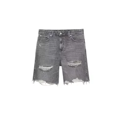 Pull&Bear Kavbojke siv denim