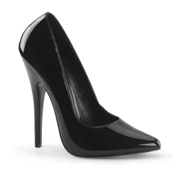 Pleaser Domina-420 Blk Pat 43
