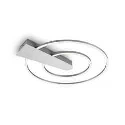 Briloner 3543-018 - LED plafonsko svetlo NICO LED/25W/230V, prigušiva, hrom