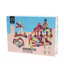 Magio Edukativni magnetni štapići, 25 komada