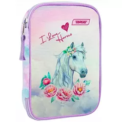 Pernica puna 1 zip Target Multy Floral Horse 27180