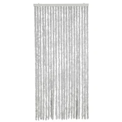 Zastor protiv muha sivi 90 x 220 cm od šenila